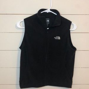 The North Face Small Black Fleece Vest